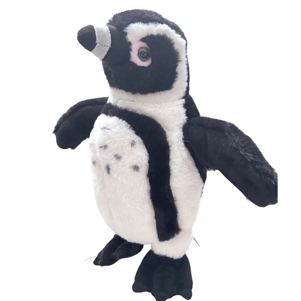 Wild Republic Cuddlekins Black Footed African Penguin Plush 12